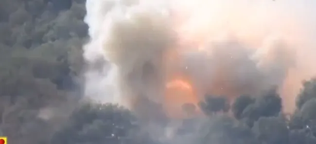 Hizbullah İsrail tankını vurdu! Lübnan-İsrail sınırında merkava tipi iki tank hedef alındı