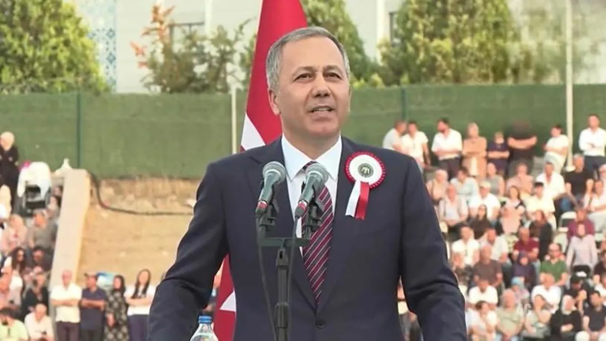 İçişleri Bakanı Yerlikaya POMEM Mezuniyet Töreni'nde konuştu: 85 milyonun yüreği bir vurdukça devletimiz daim olacaktır