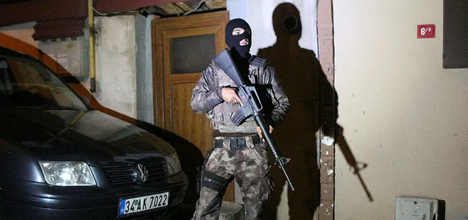 İstanbul’da FETÖ’cülere şafak baskını