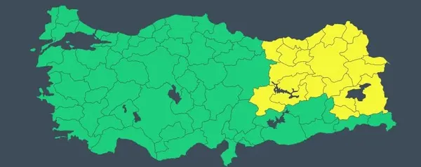 Kar, fırtına ve sağanak yağmur geliyor! Meteoroloji'den 20 ile sarı kodlu uyarı | Milyonların yaşadığı iller açıkladı - 4
