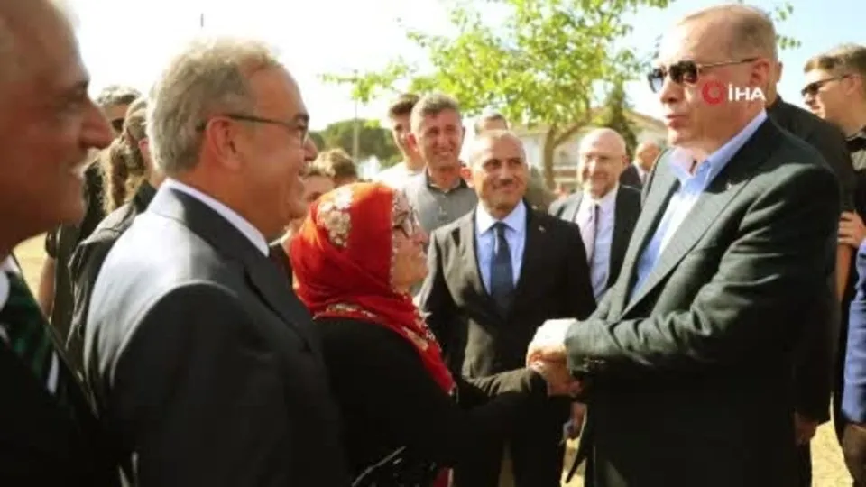 Başkan Recep Tayyip Erdoğan fındık bahçesinde! Ordulu vatandaşlara sürpriz