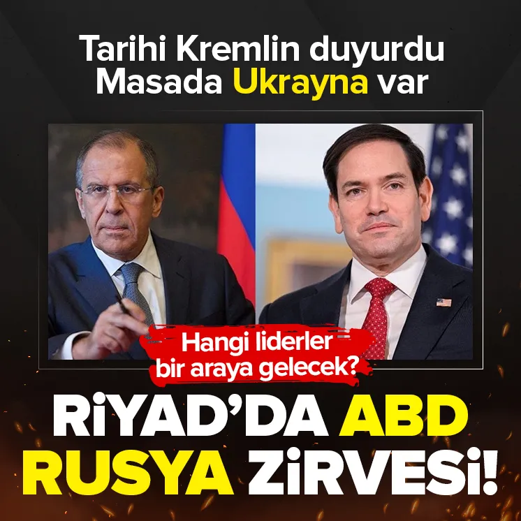 Riyad’ta flaş ABD Rusya zirvesi