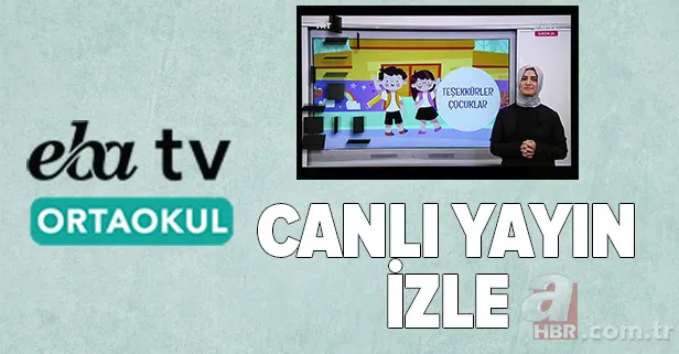 EBA TV canlı izle: İlkokul, Ortaokul, Lise TRT EBA TV canlı yayın ders programı ve frekans bilgileri 5