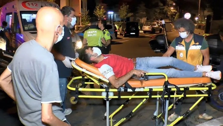 Kadıköy’de gasp dehşeti! Polis ve güvenlik görevlisi bıçaklandı
