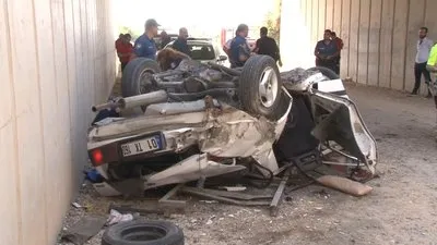 Adana’da feci kaza: 1 ölü, 3 yaralı
