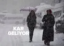 İstanbul ve Ankara’da kar başladı!