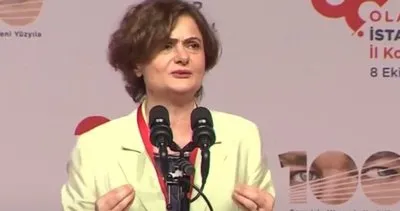 CHP İstanbul Kongresi'nde sert rüzgar! Canan Kaftancıoğlu sahnede yuhalandı