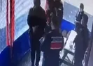 Teröristin yakalanma anı kamerada!