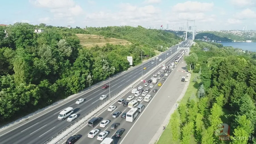 FSM'de onarım başladı! Trafik haritası kırmızıya döndü 20