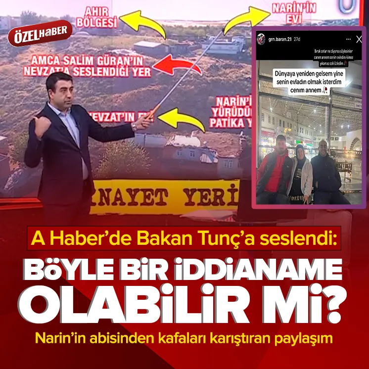 A Haberde Bakan Tunça seslendi