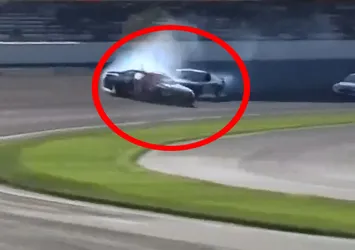 Nascar kazaları nefes kesti