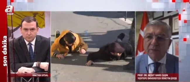 Kiev sokaklarında hareketli anlar! Ukrayna askerleri şüpheli araca müdahale etti