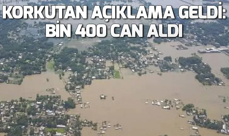 Hindistanda muson mevsimi bin 400 can aldı