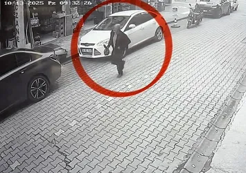 Samsun'da banka soygunu! Hırsızın görüntüsü kameralarda