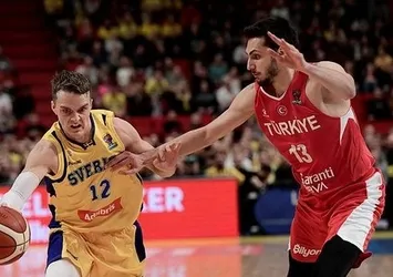 İsveç: 87 - Türkiye: 80 MAÇ SONUCU