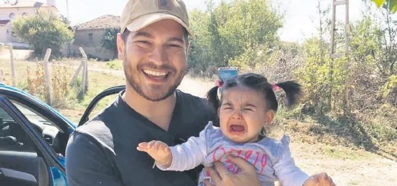 Çağatay Ulusoy'dan babalık provası!