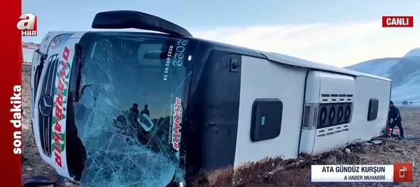 Son dakika: Diyarbakır’dan Bodrum’a giden yolcu otobüsü Afyonkarahisar’da kaza yaptı! Çok sayıda can kaybı ve yaralı var