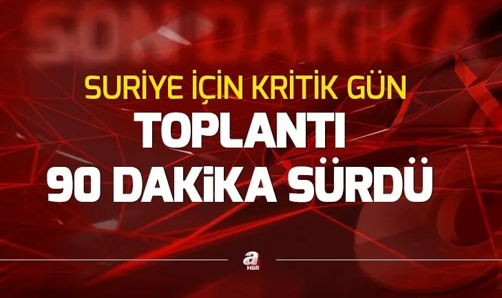 Son dakika: Rusya'da kritik toplantı 1 buçuk saat sürdü