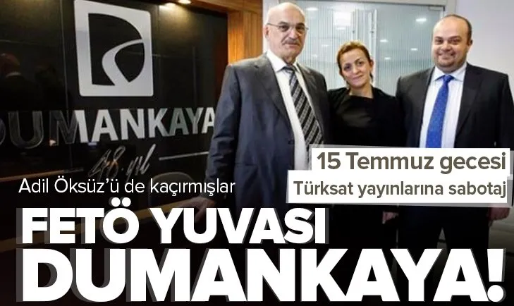 Son dakika: Dumankaya yöneticisi hain gecede Türksat yayınlarını kesmeye çalıştığı ortaya çıktı!