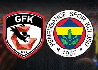 Ersun Yanal'dan flaş karar! İşte Gaziantep FK-Fenerbahçe maçı muhtemel 11'leri!