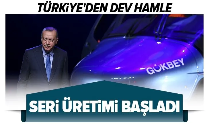 Türkiye'den savunma hamlesi! Cumhurbaşkanı Yardımcısı Oktay açıkladı: Seri üretimi başladı