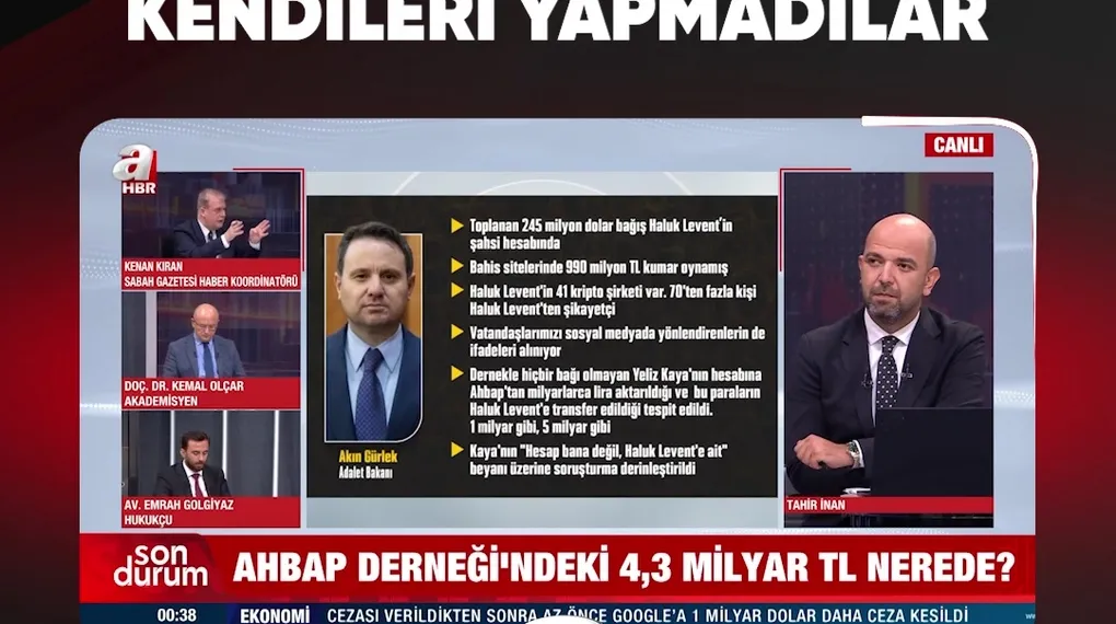 AHBAP'A BAĞIŞ DEDİLER KENDİLERİ YAPMADILAR