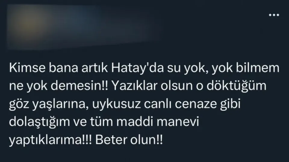 7'li koalisyonun destekçilerinden depremzedelere alçak sözler! Vicdanınızda boğulun | Yenilgiyi hazmedemediler