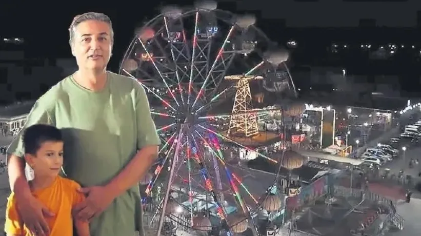 Bağış yapan hayranla lunaparkta dönme dolaba bindi! Çelik'ten anlamlı hareket