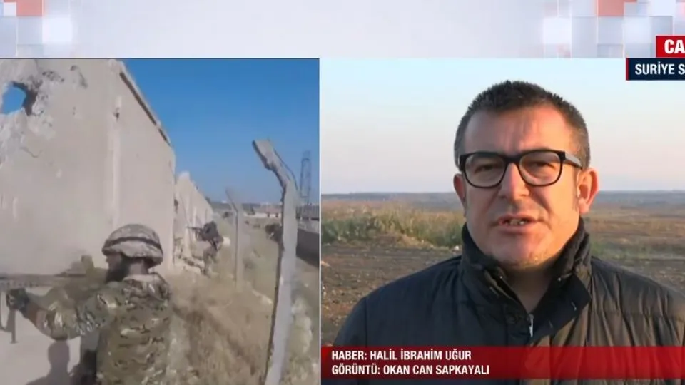 A Haber ekibi Suriye sınırında