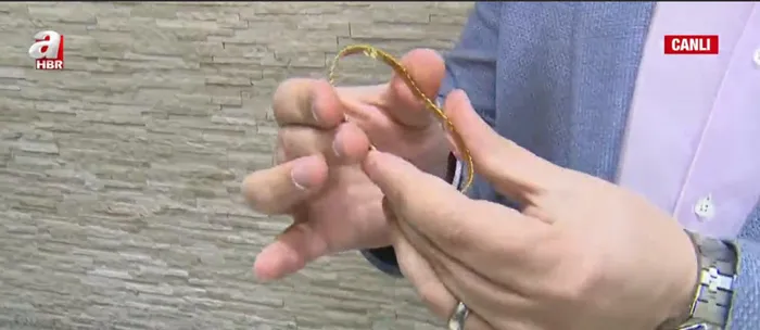 Tezgahtaki altınlardan hangi taraftakiler sahte? Sağ mı sol mu? | Sahte bilezik nasıl anlaşılır? Canlı yayında anlattı