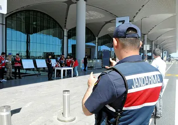 İstanbul Havalimanı'nda deprem tatbikatı