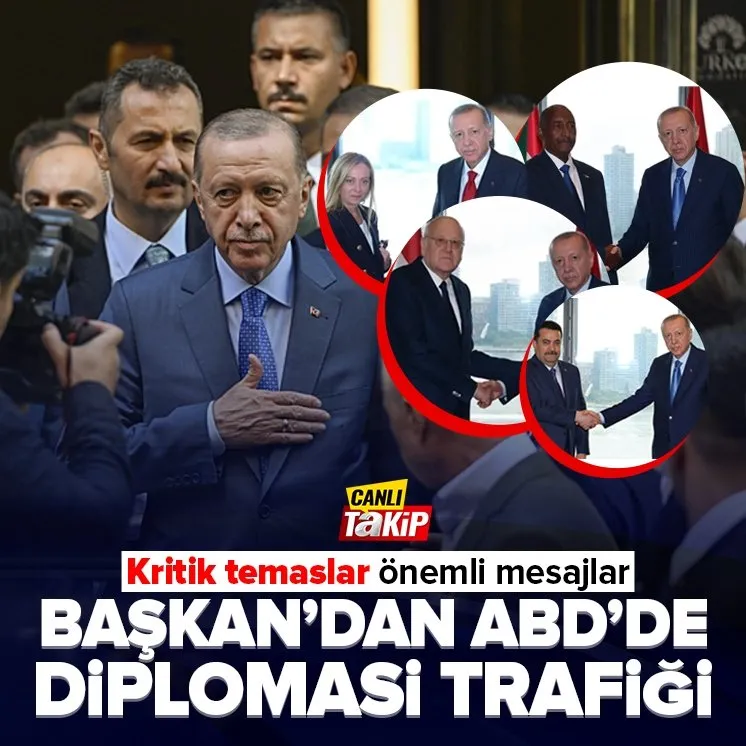 Başkan Erdoğandan ABDde önemli kabul