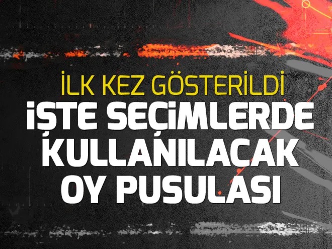 İşte 24 Haziran’da kullanılacak oy pusulası