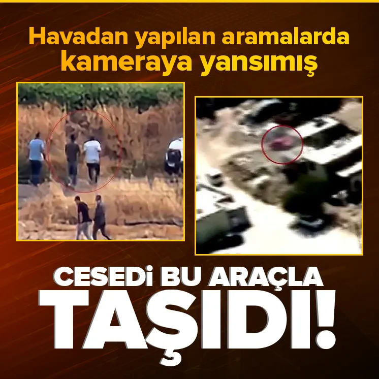İtirafçı Narinin cesedini bu araçla taşımış