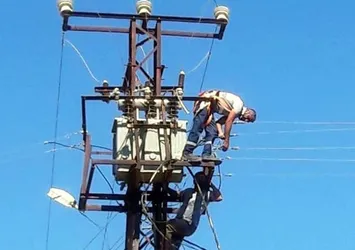 Akıma kapılan işçi böyle kurtarıldı
