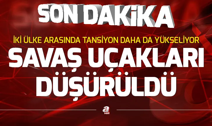 Son dakika: Hindistan ve Pakistan arasında gerilim tırmanıyor! Savaş uçakları düşürüldü