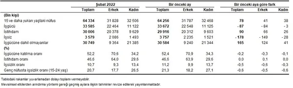 Son dakika: TÜİK duyurdu! İşsizlik rakamları açıklandı - 2