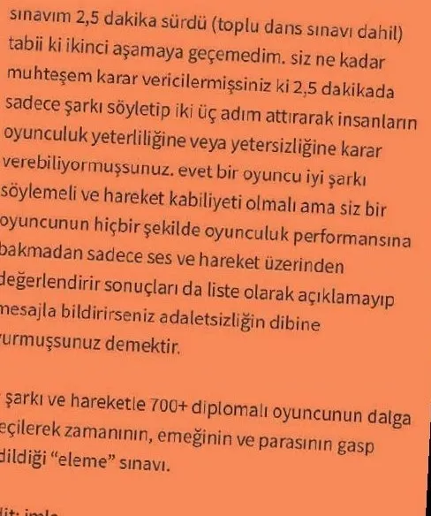 İzmir'de büyük isyan! Oyuncu seçmelerinde skandal - 4
