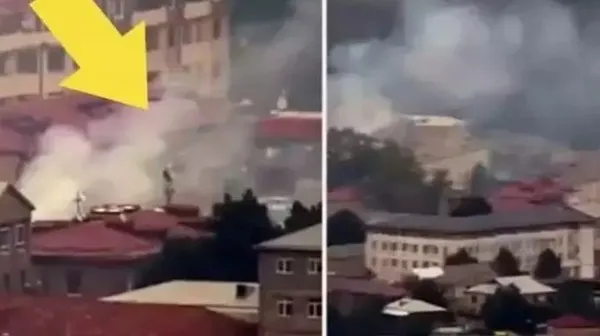 Karabağ'daki Ermenilerden tansiyonu yükselten gerilim! Yakıp yıktılar - 2