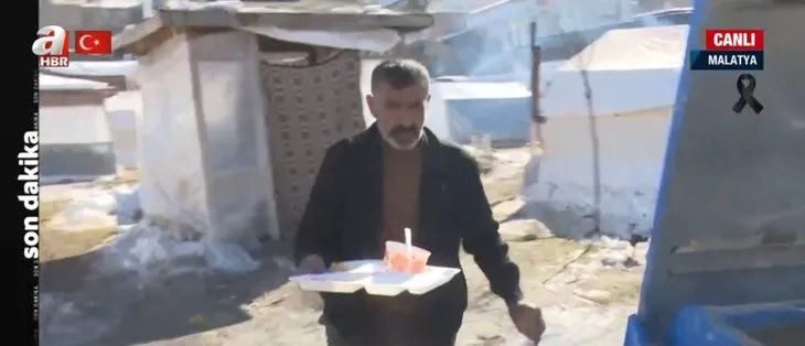 İşte depremin yıktığı Doğanşehir! A Haber canlı yayınında vatandaş böyle seslendi: Devlet burada her şey burada