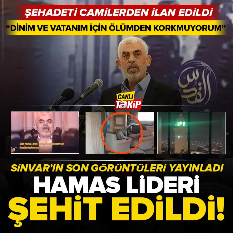 Hamas lideri Yahya Sinvar şehit edildi mi?