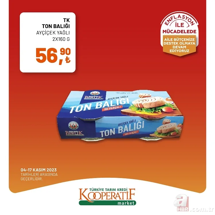 Tarım Kredi Market indirim yarın sona eriyor! 40'lı tuvalet kağıdı 154,90 TL, Çay 89 TL, 100'lü peçete 13,90 TL ve pilavlık bulgur 48,90 TL'den satışa sunuyor 23
