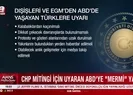 ABD’de yaşayan Türk vatandaşlarına uyarı