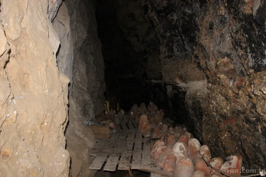 Mağarada üretilen peynir yıllık 3.5 milyon lira gelir sağlıyor 12