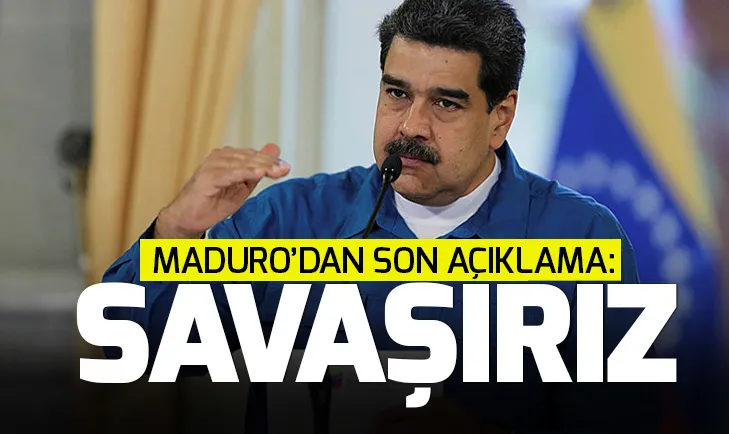 Venezuela Devlet Başkanı Maduro: ABD imparatorluğu bölgemize dokunmaya cesaret ederse...