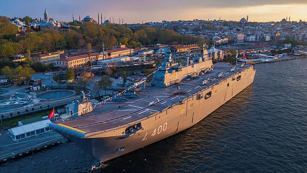 TCG Anadolu gemisi İstanbul’dan ayrıldı - 3