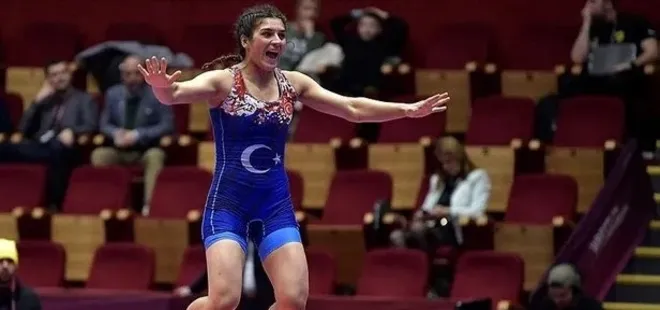 Milli güreşçi Nesrin Baş Avrupa şampiyonu oldu
