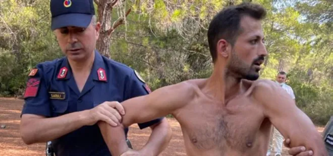 Son dakika: Manavgat’ta ormanı yakarken suçüstü yakalandı!