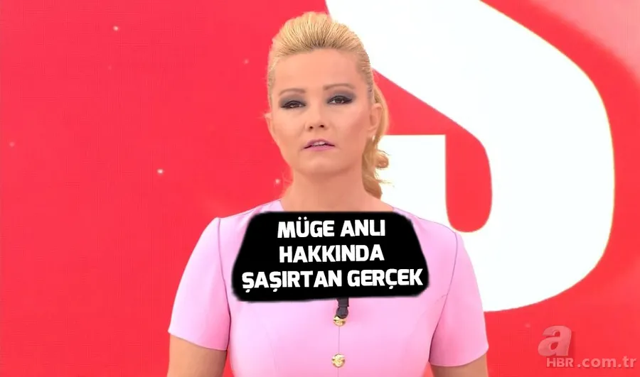 Müge Anlı hakkında şoke eden gerçek! Müge Anlı meğer... 1
