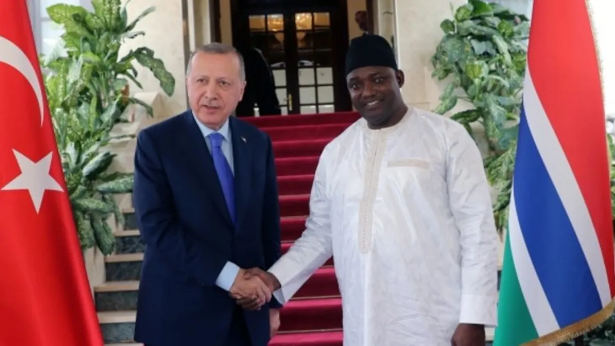 Başkan Erdoğan Gambiya Cumhurbaşkanı Adama Barrow ile telefonda görüştü
